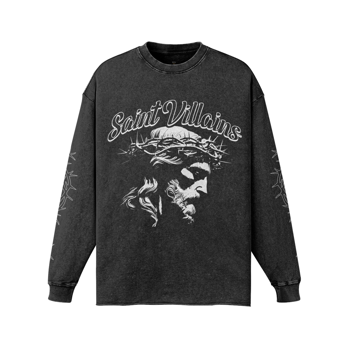 Faded "Thorns of Jesus" Long Sleeve